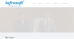 Desktop Screenshot of infrosoft.com